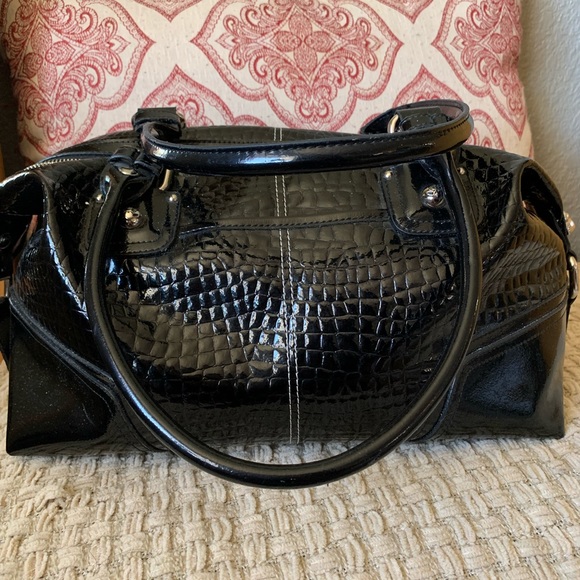 Kathy Van Zeeland Bags Kathy Van Zeeland Patent Faux Leather Purse